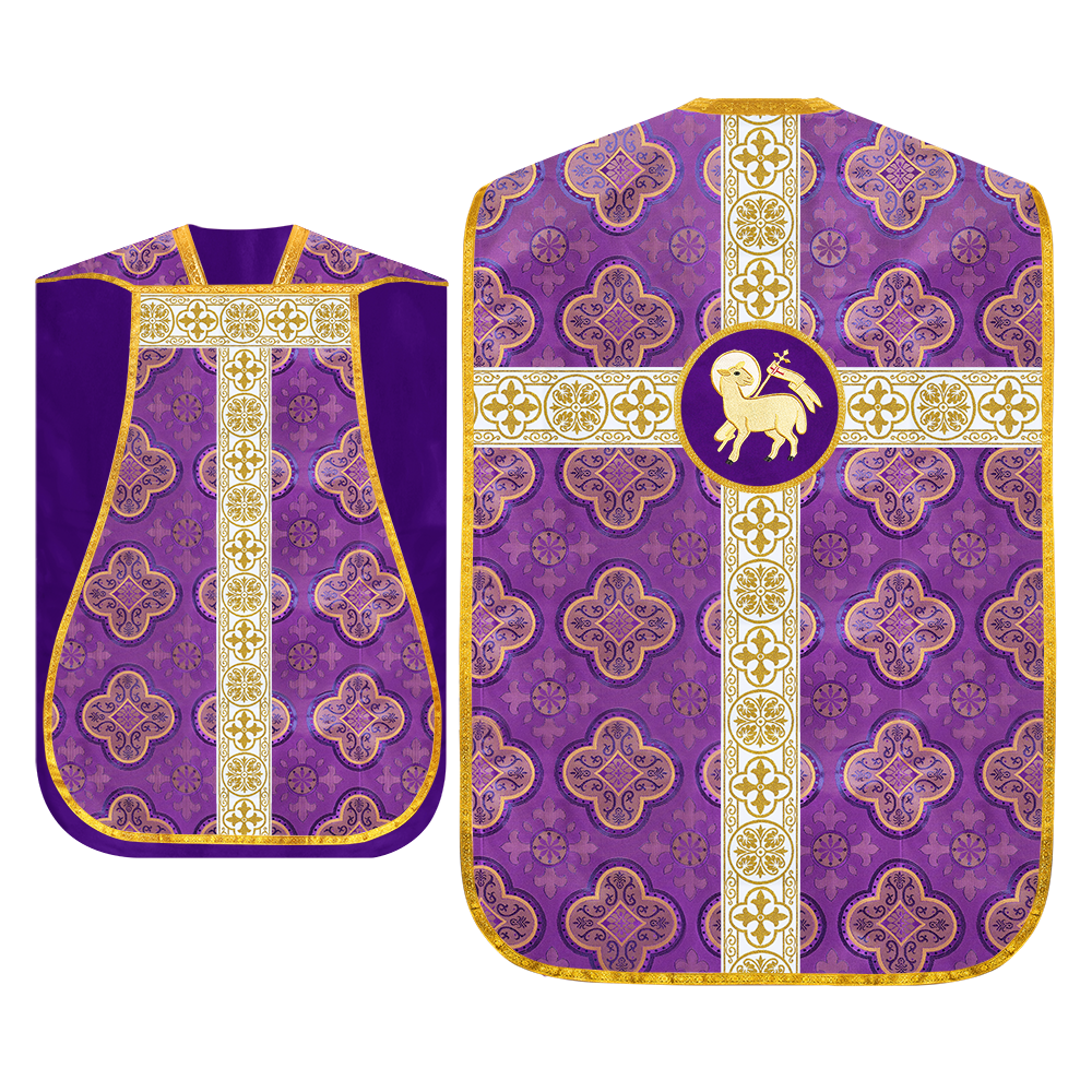 Roman Catholic Chasuble with Spiritual Motif