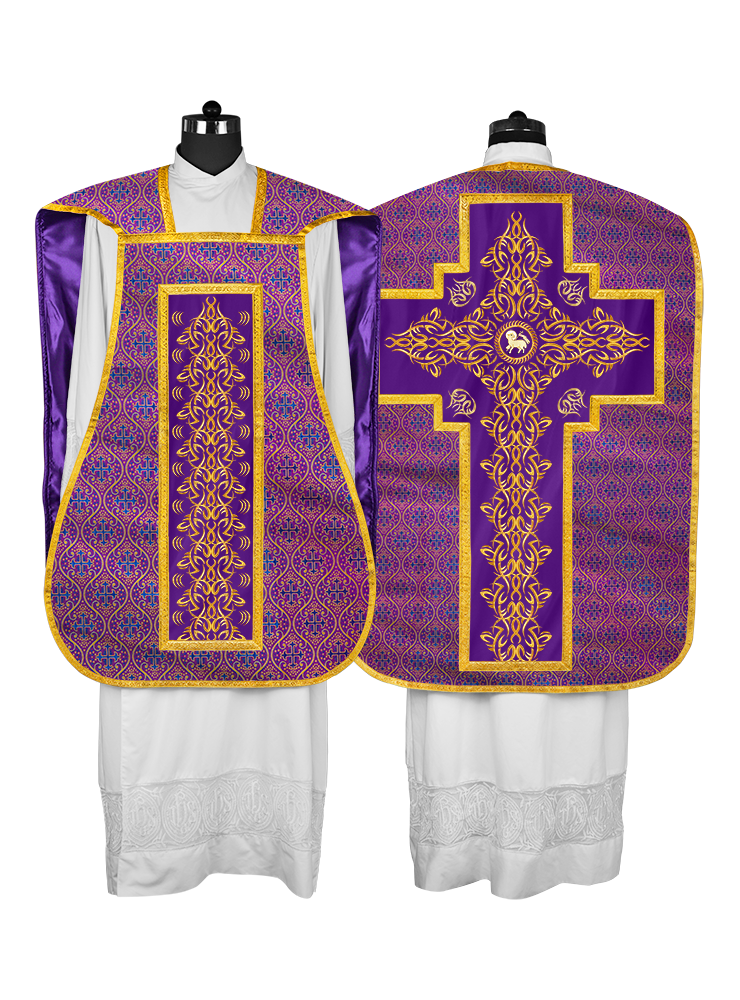 Fiddleback vestment with stole