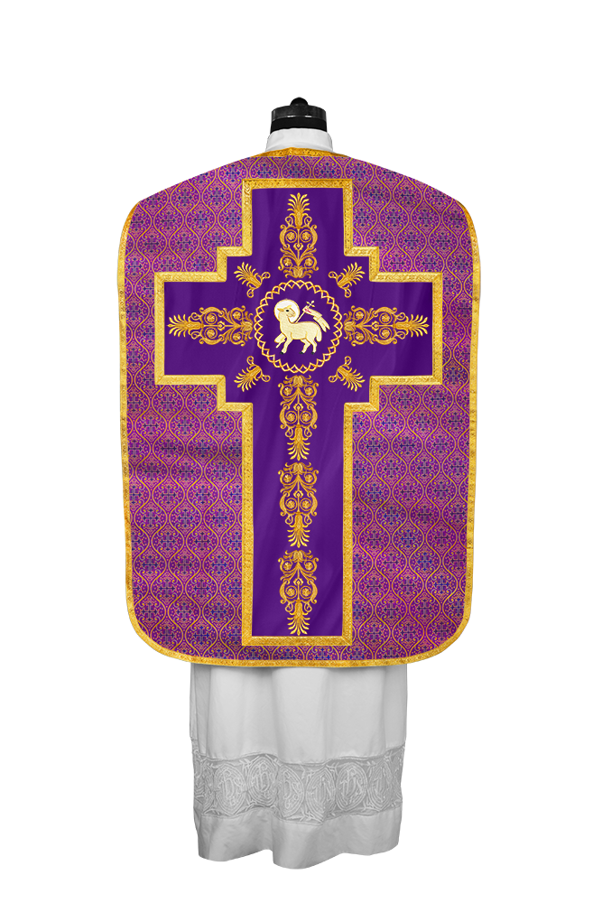 FIDDLEBACK WITH EMBROIDERED ORPHERY