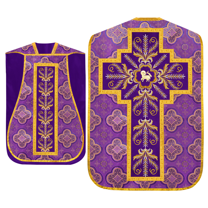 Roman Chasuble with liturgical motifs