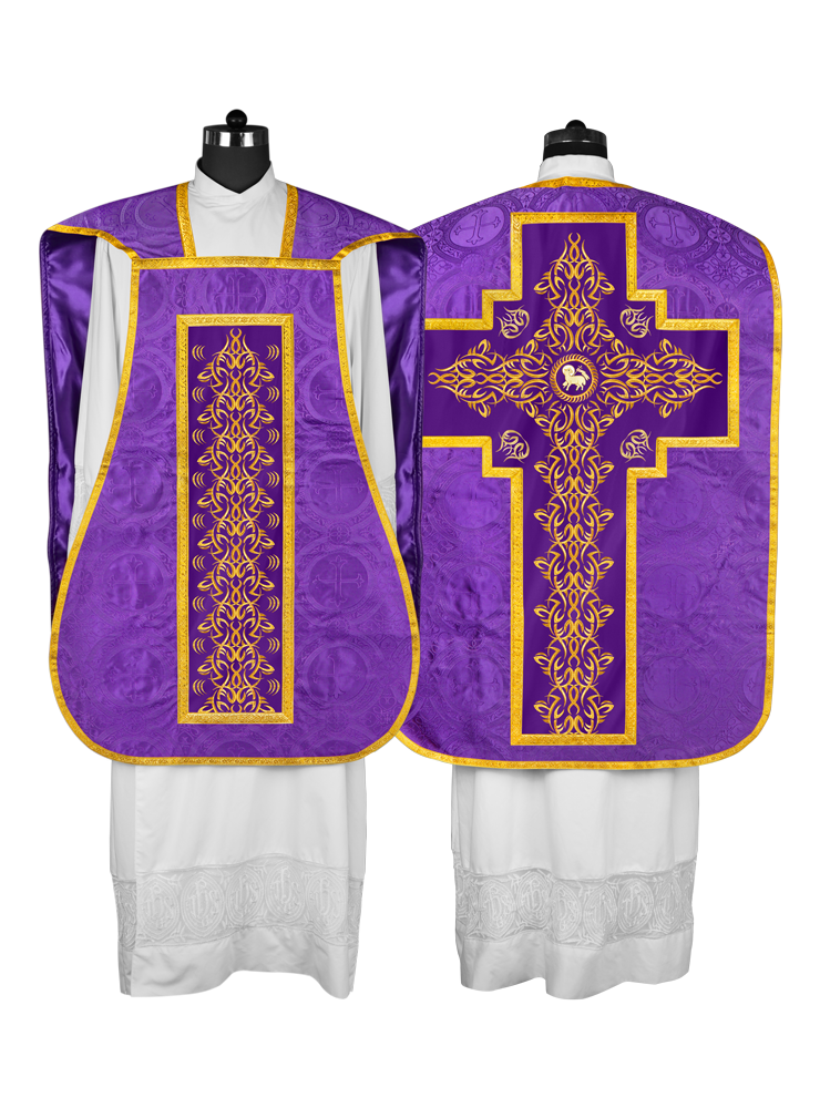 Fiddleback vestment with stole