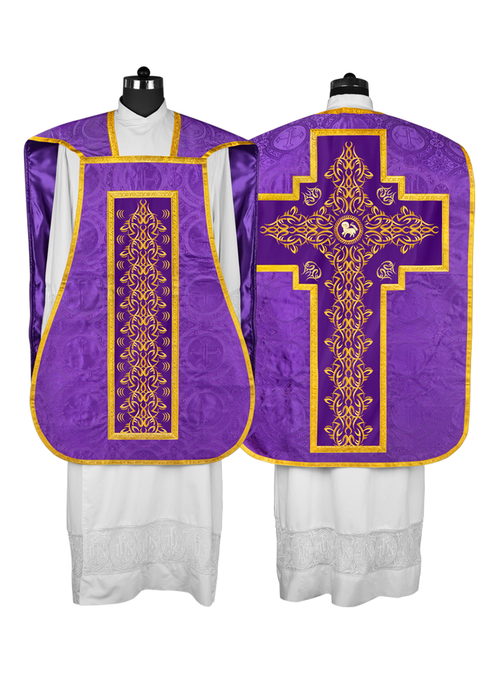 Fiddleback vestment with stole
