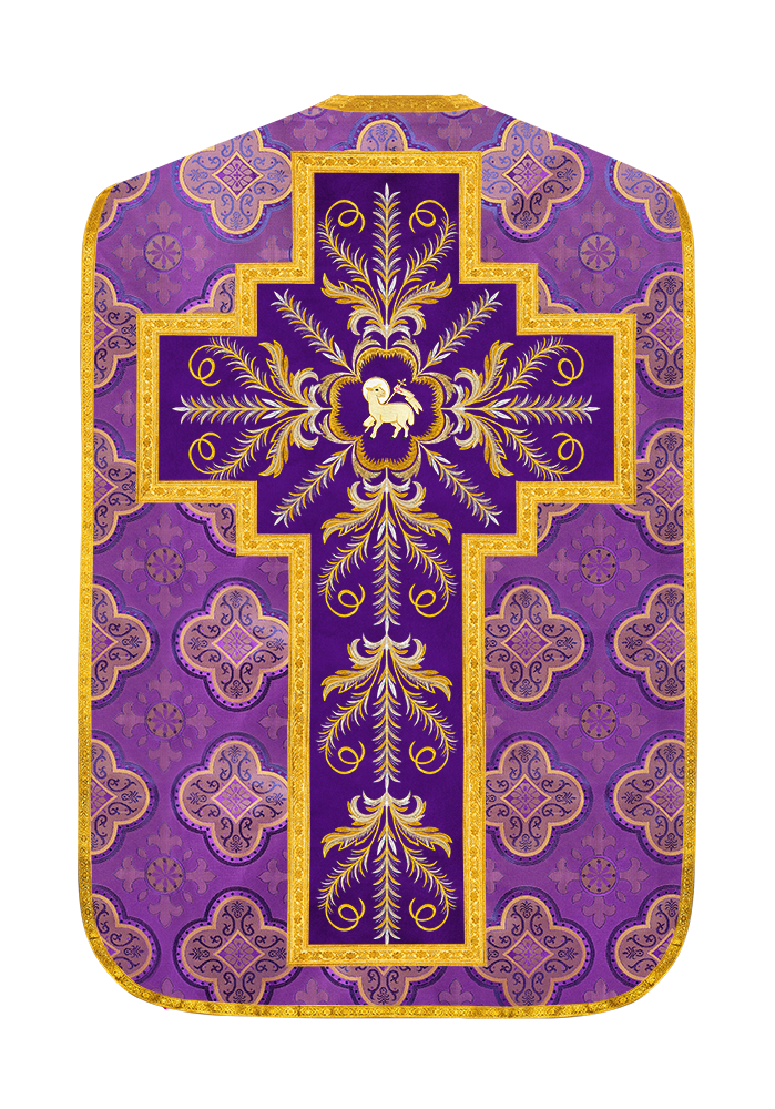 Roman Chasuble with liturgical motifs