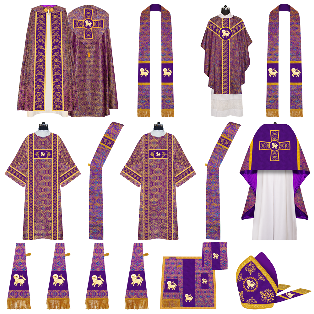 Gothic Highline Mass Set with Embroidered Orphrey