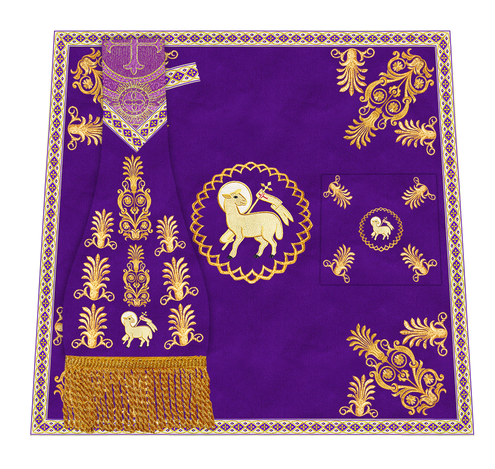 Embroidered Motif and Trims Mass set