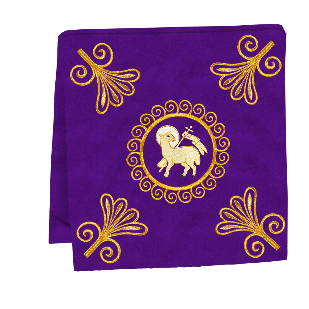 Church Mass Set with Elegant Liturgical Embroidery