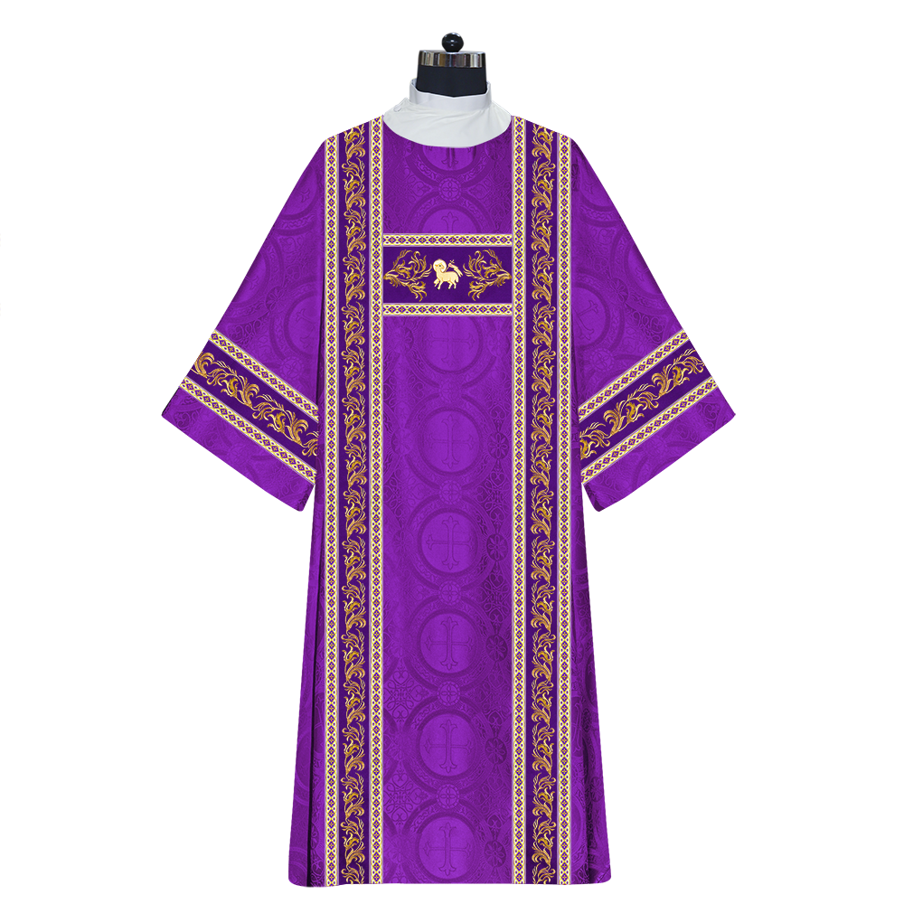 Dalmatics Vestments With Enhanced Embroidery