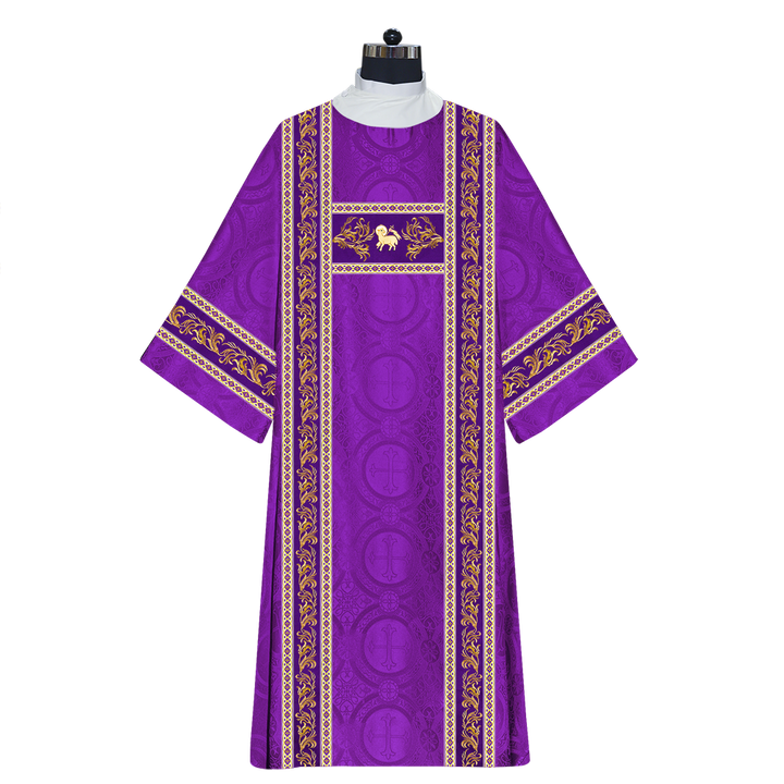 Dalmatics Vestments With Enhanced Embroidery