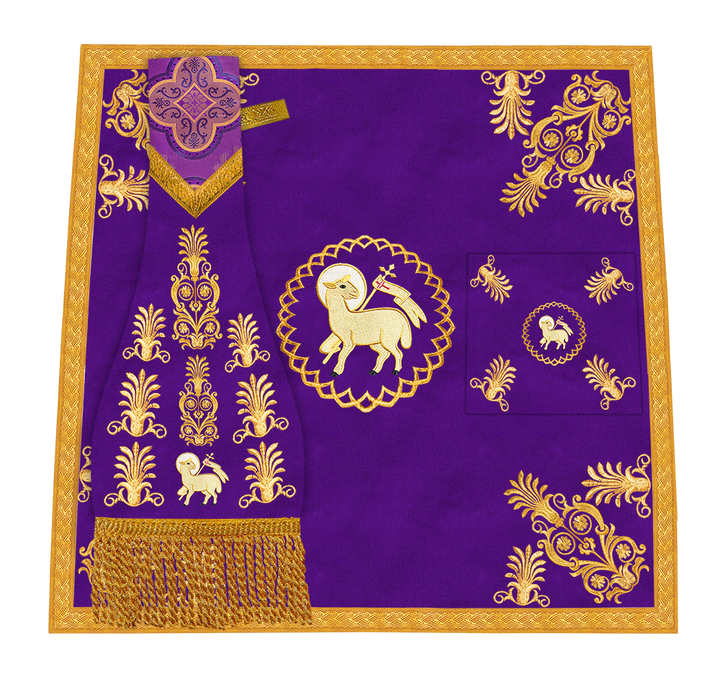 Mass set with solemn designs