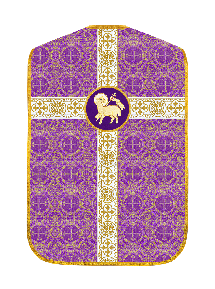 Roman Catholic Chasuble with Spiritual Motif