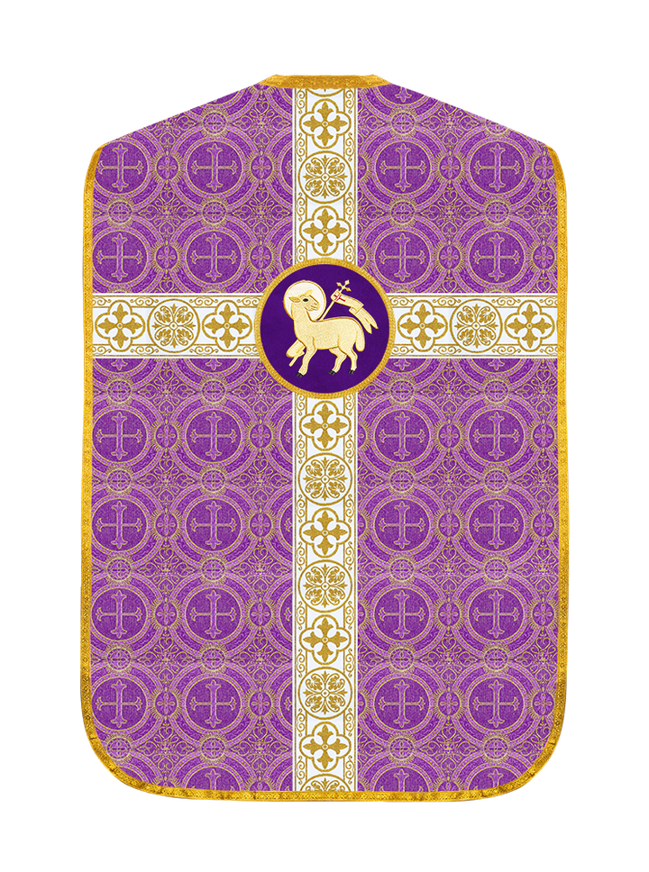 Roman Catholic Chasuble with Spiritual Motif