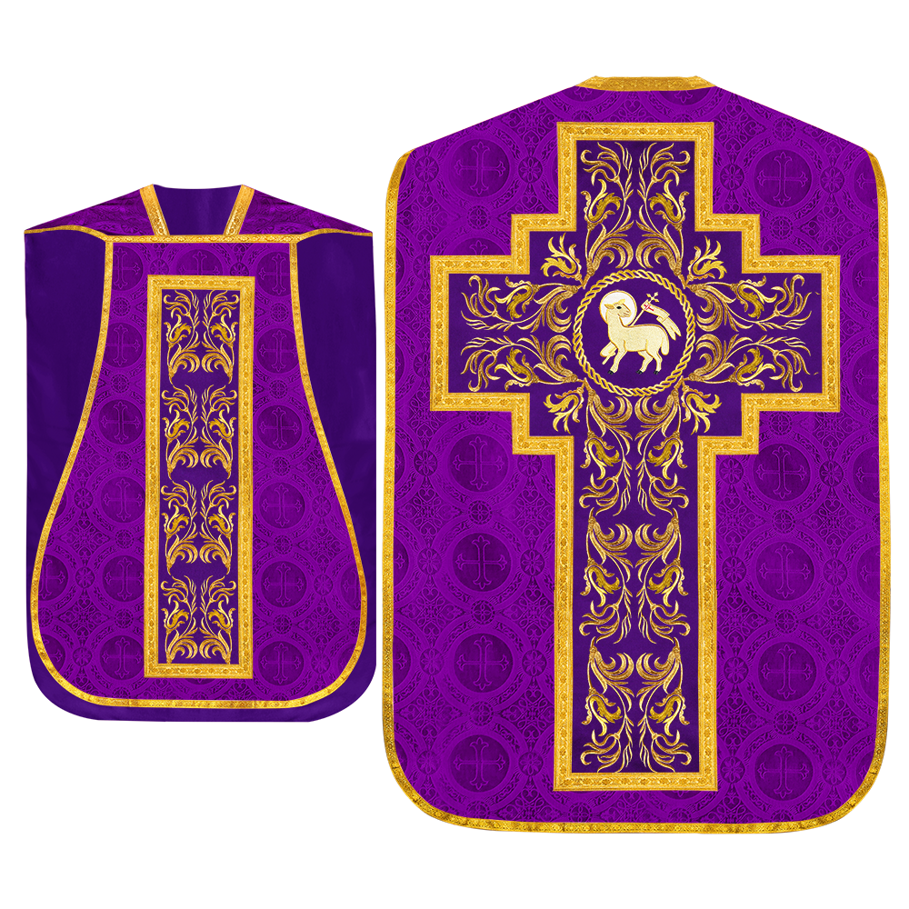 Liturgical Roman Chasuble Vestment