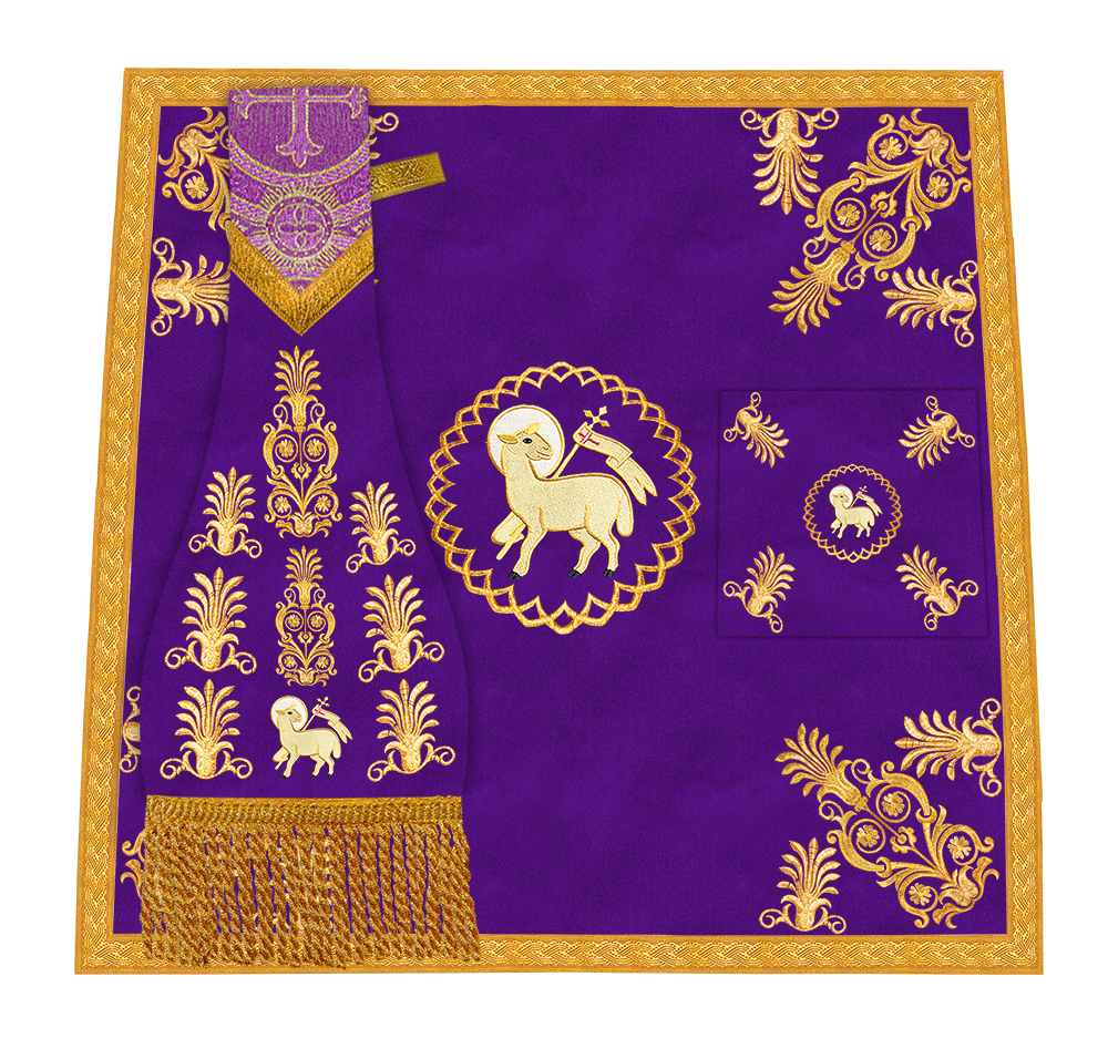 Mass set with solemn designs