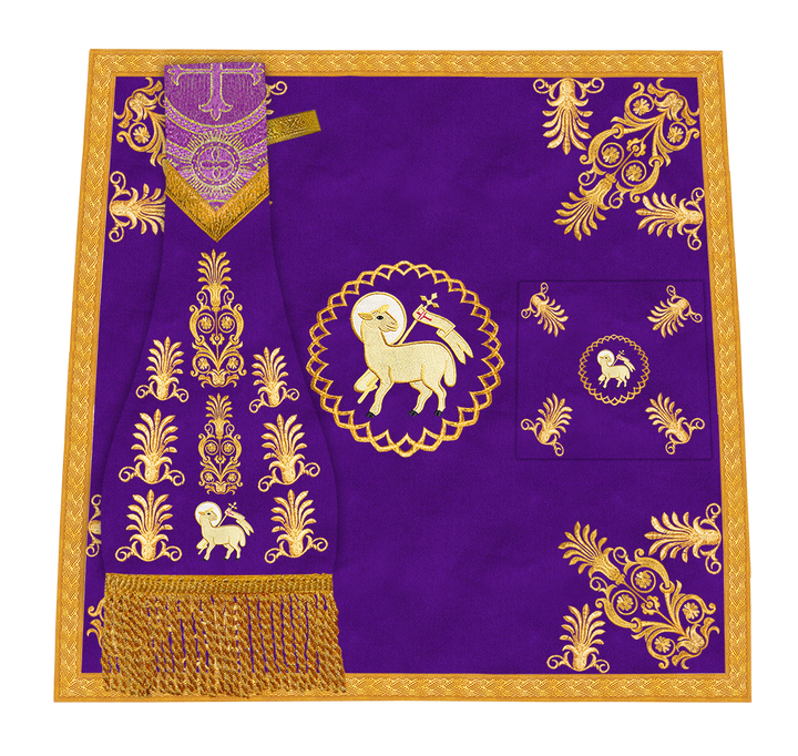 Mass set with solemn designs