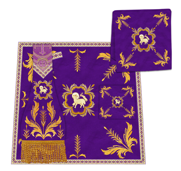 Gothic Cope Vestments Adorned With Detailed Braids