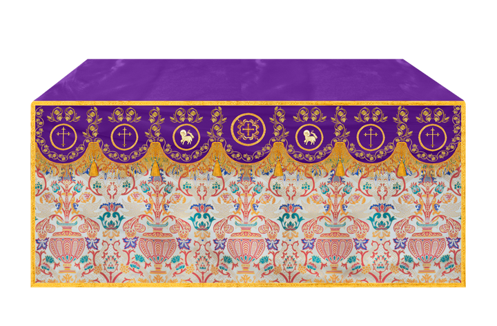 Grapes Embroidery Tapestry Altar Cloth