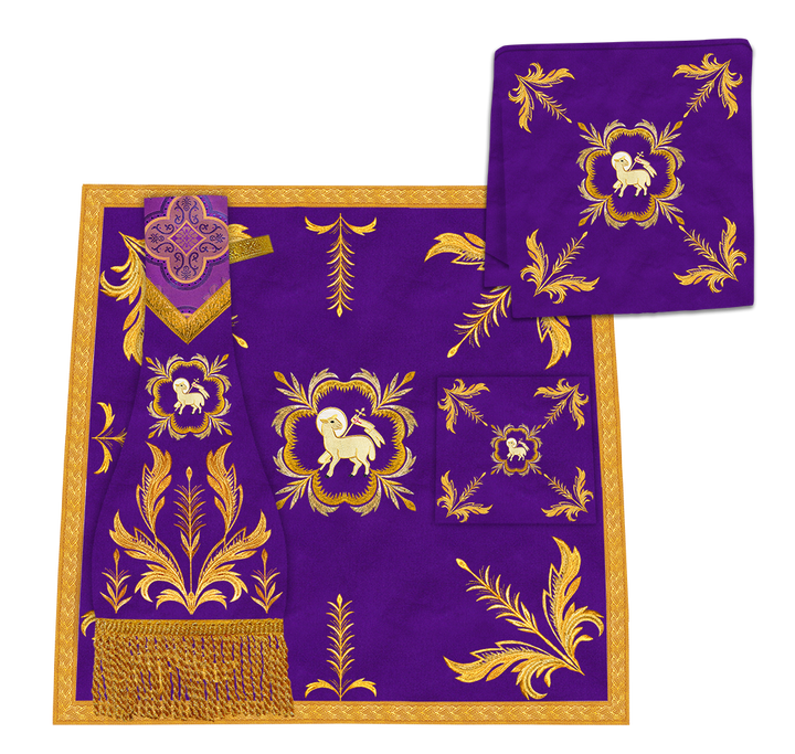 Roman Chasuble with liturgical motifs