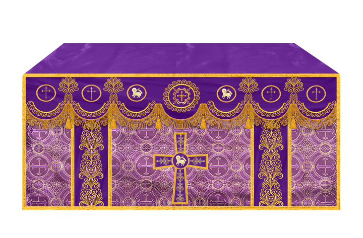 Altar Cloth with Liturgical Motif