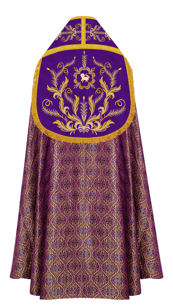 Roman Cope with embroidered motif