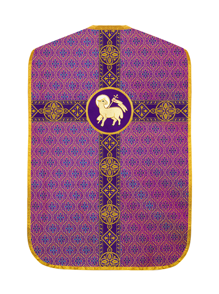 Embroidered Roman Chasuble Vestment