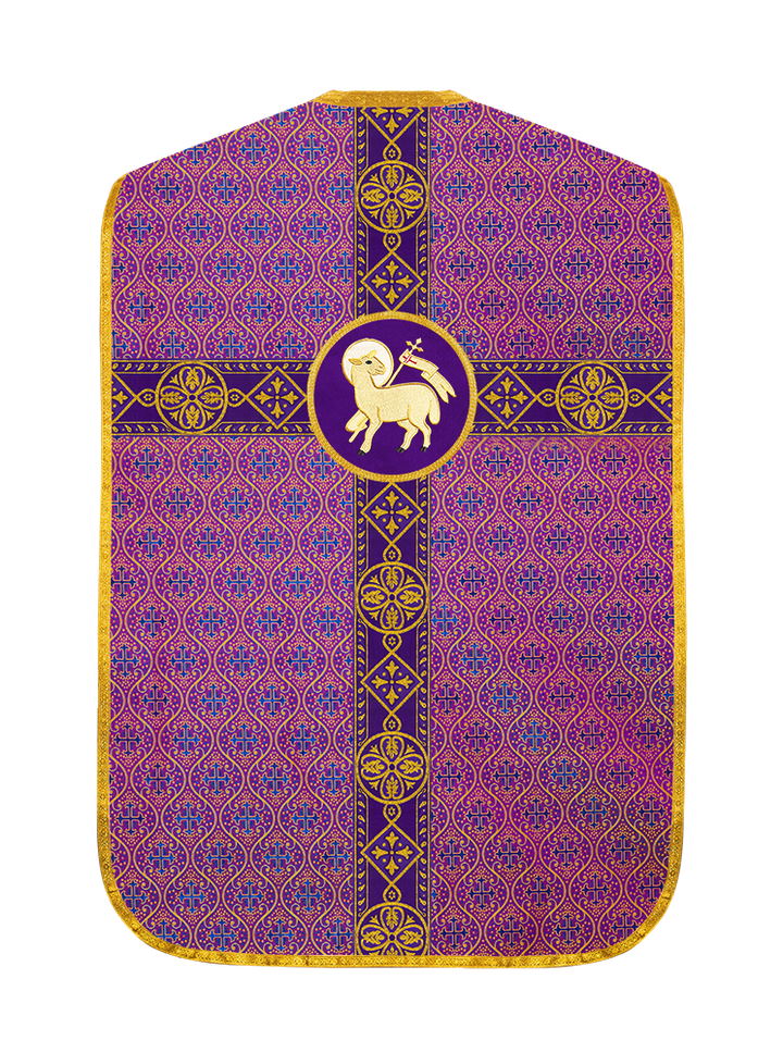 Embroidered Roman Chasuble Vestment