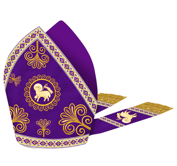 Liturgical Roman Mitre Vestment and Trims