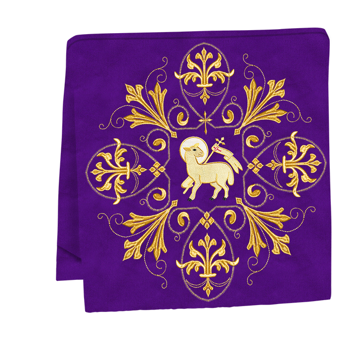 Embroidered Altar mass Set with motif and Trims