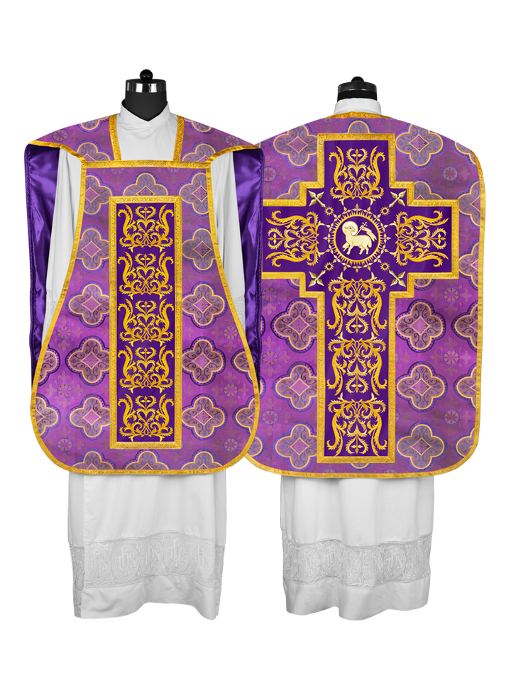 Roman Chasuble with matching stole
