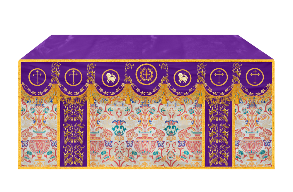 Tapestry Embroidered Altar Cloth