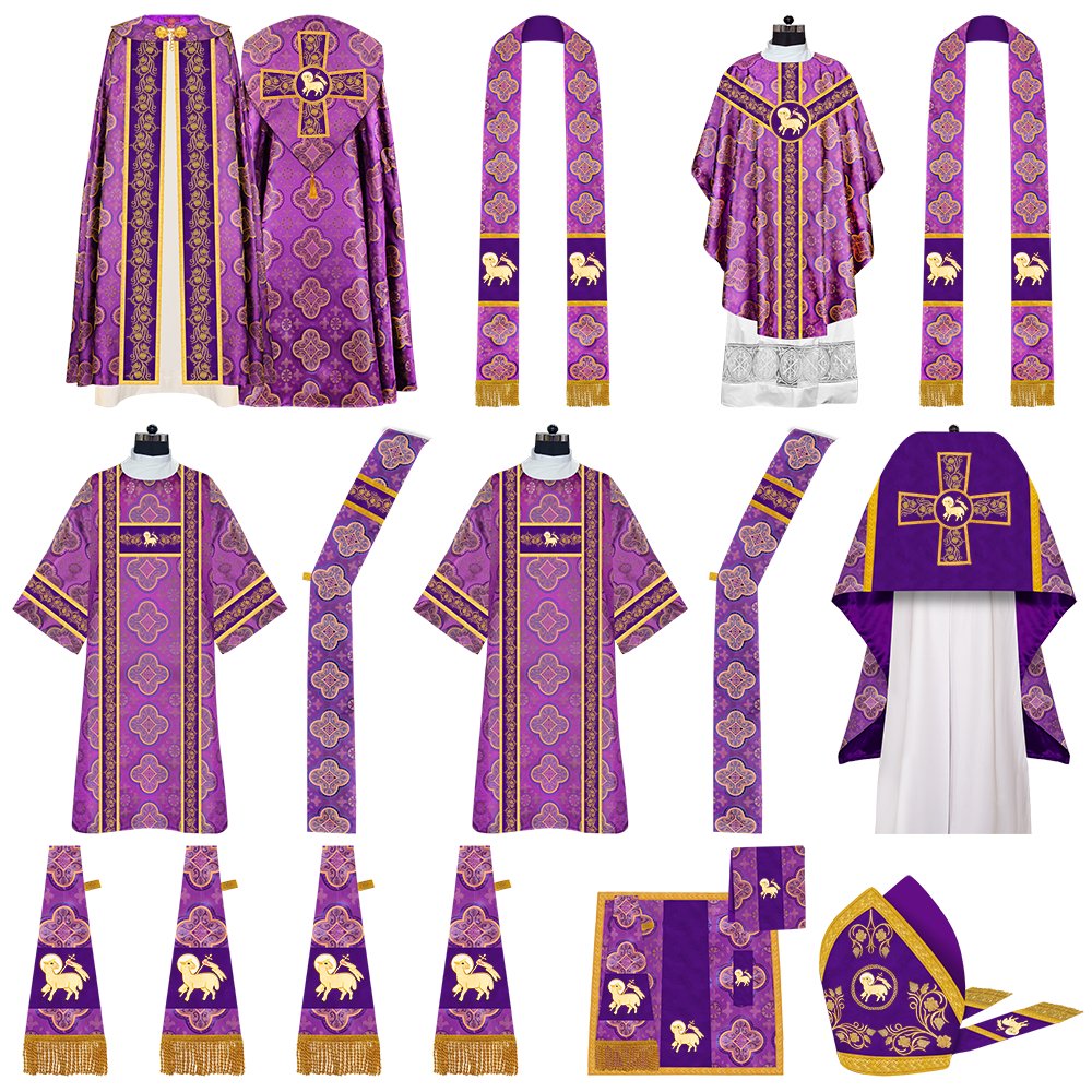 Gothic Highline Mass Set with Grapes Design