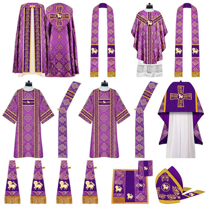 Gothic Highline Mass Set with Grapes Design