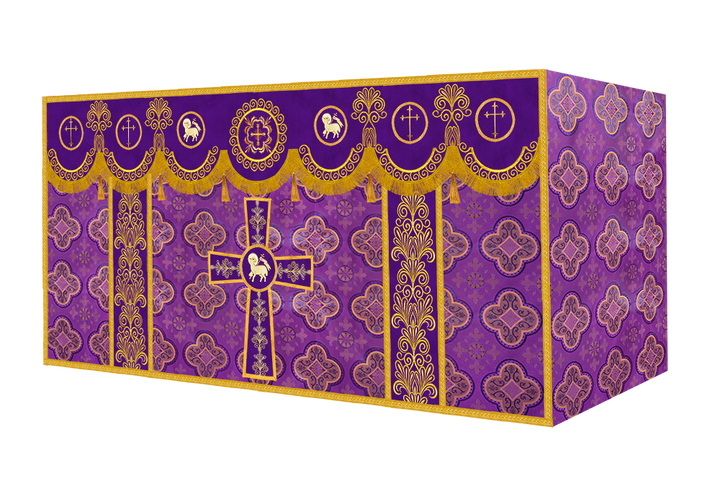 Altar Cloth with Liturgical Motif