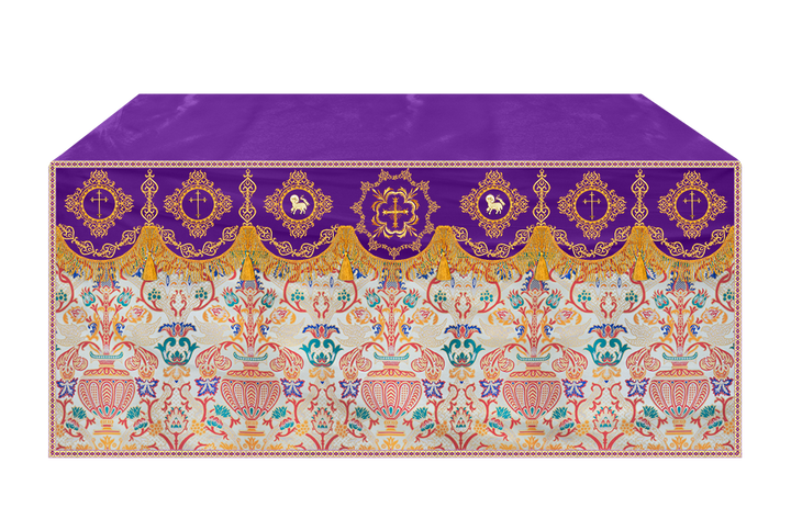 Embroidered Tapestry Altar Cloth