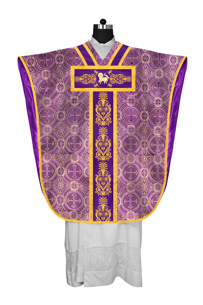 Borromean Chasuble with Adorned Orphrey