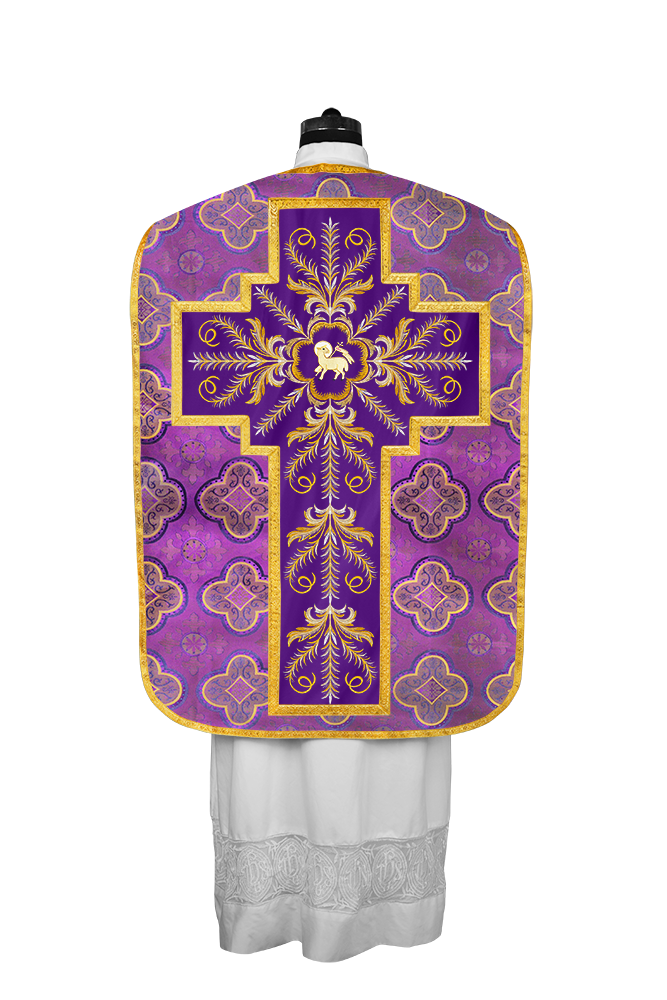 Roman Chasuble with liturgical motifs