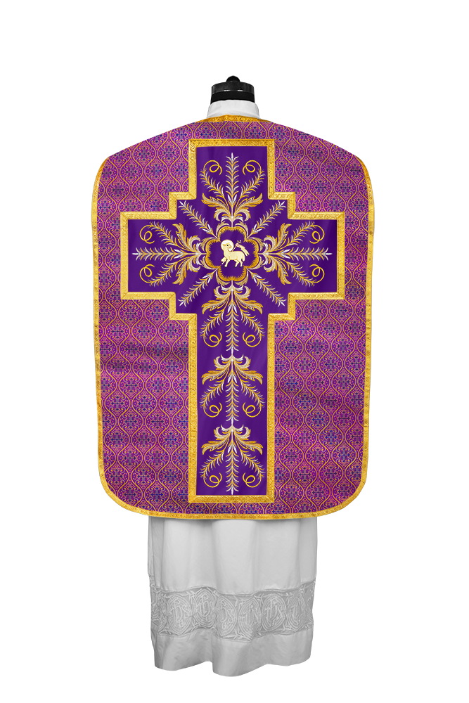 Roman Chasuble with liturgical motifs