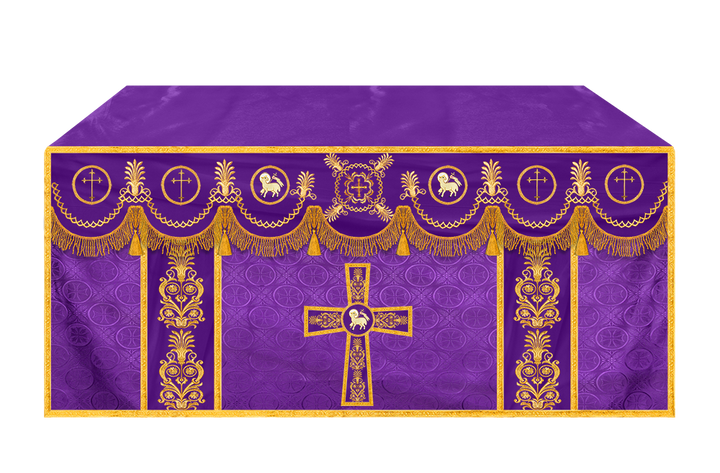 Ornate Embroidered Liturgical Altar Cloth