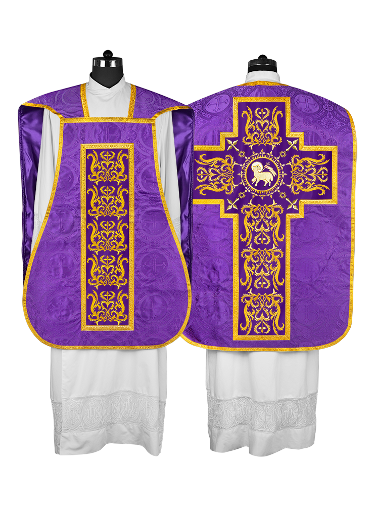 Roman Chasuble with matching stole