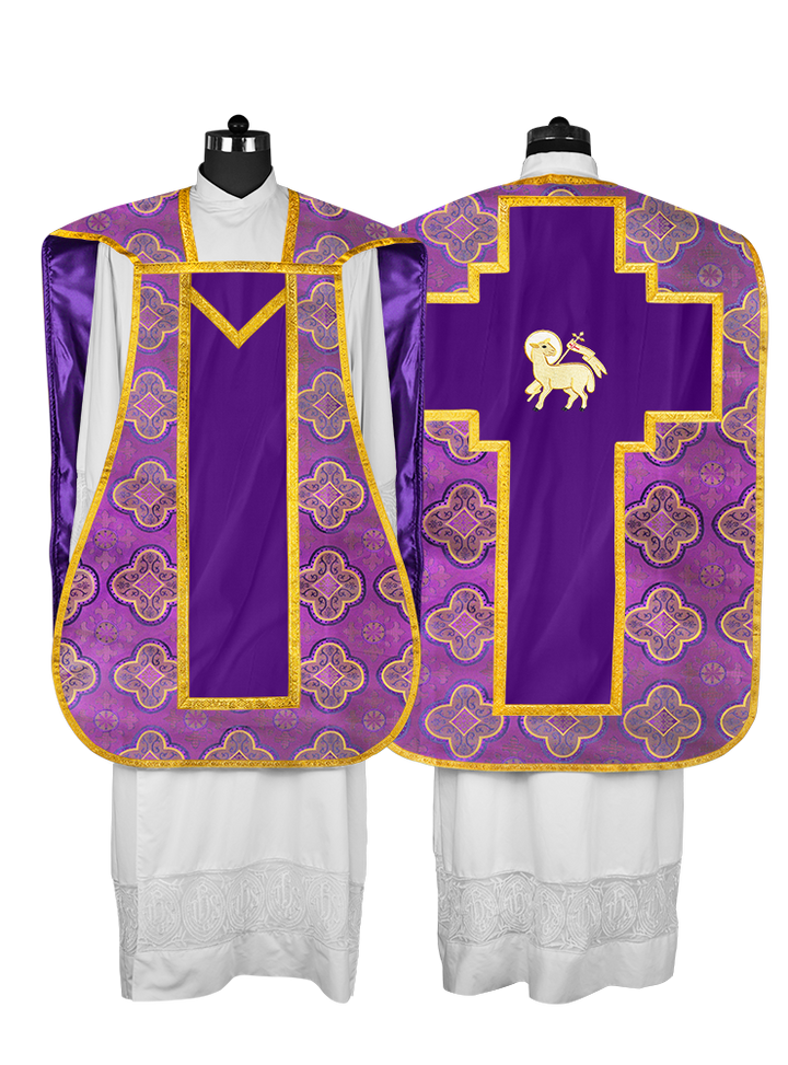 Fiddleback with spiritual motif