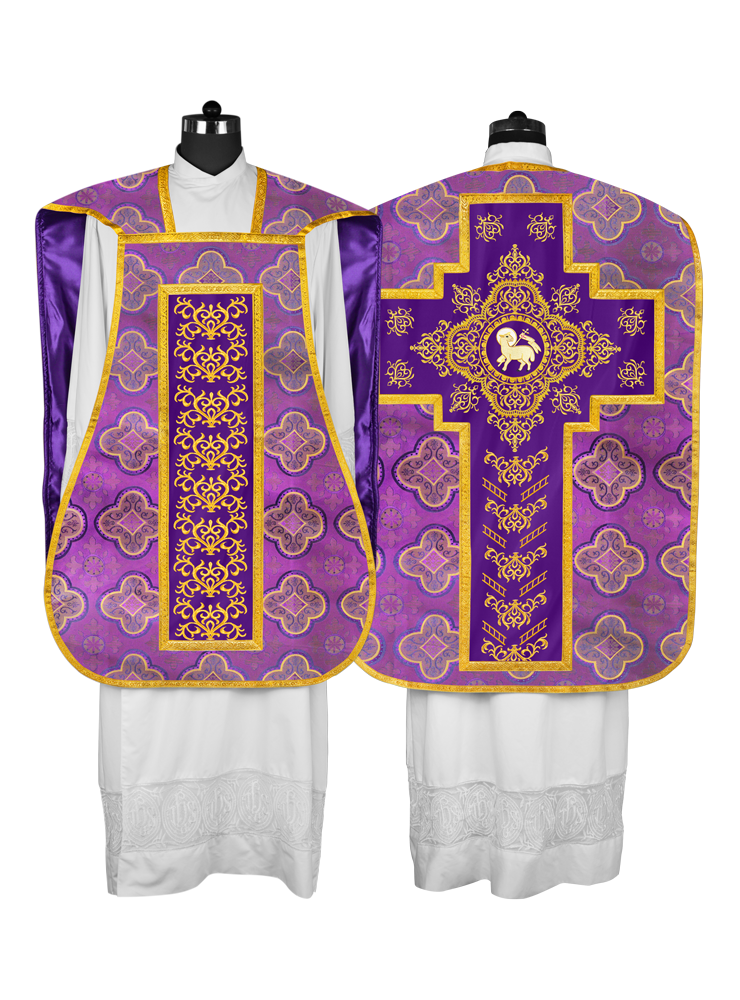 Fiddleback Vestment with Adorned Orphrey