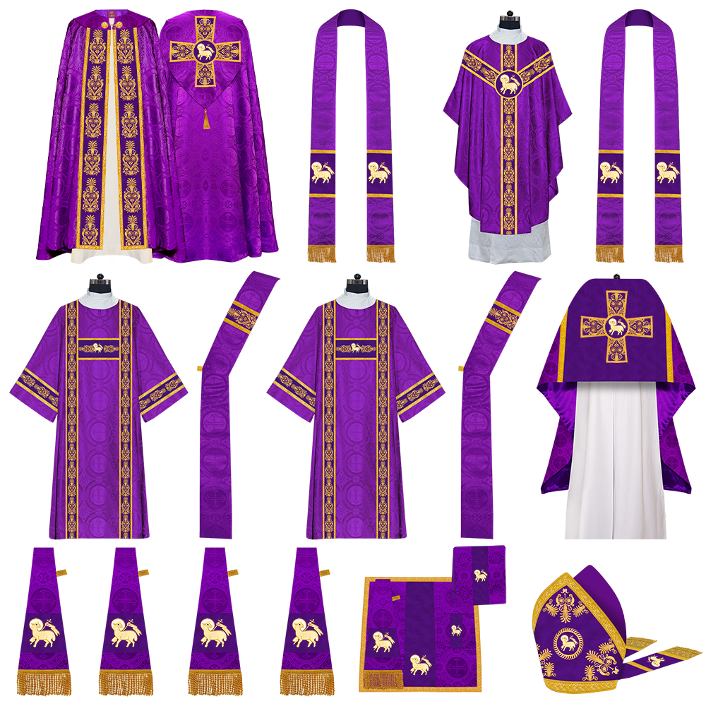 Gothic Style Highline Mass Set Vestments