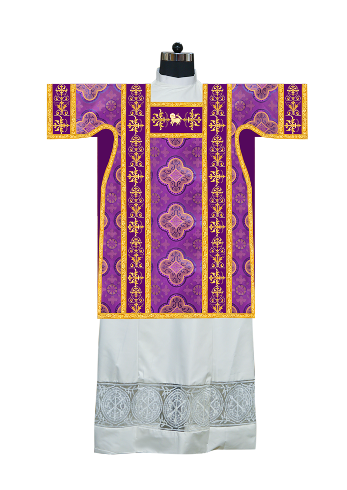 Tunicle Vestment with Adorned Orphrey