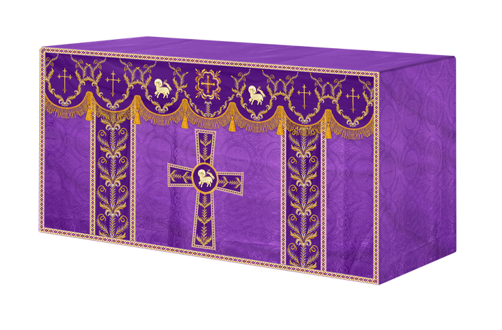 Church Altar Parament with Trims