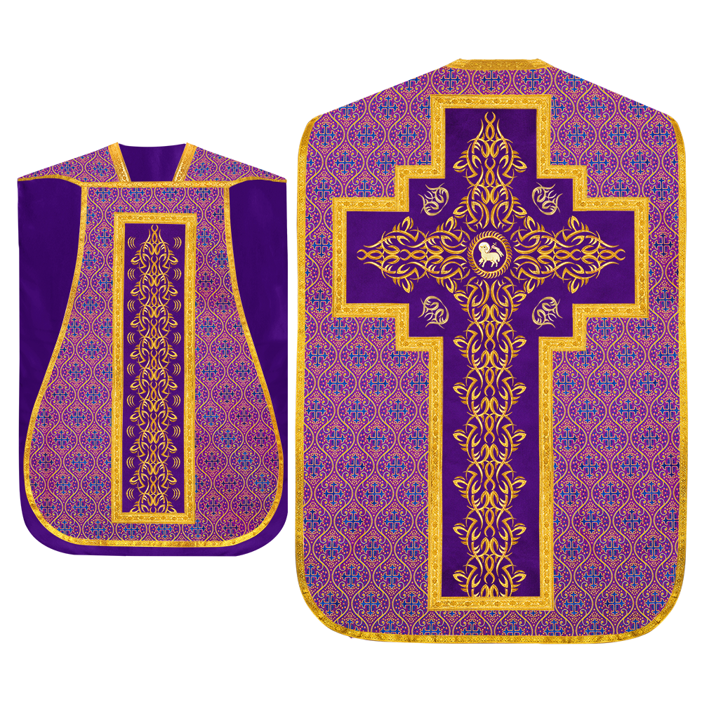 Fiddleback vestment with stole