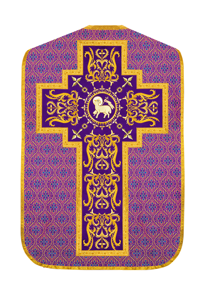 Roman Chasuble with matching stole