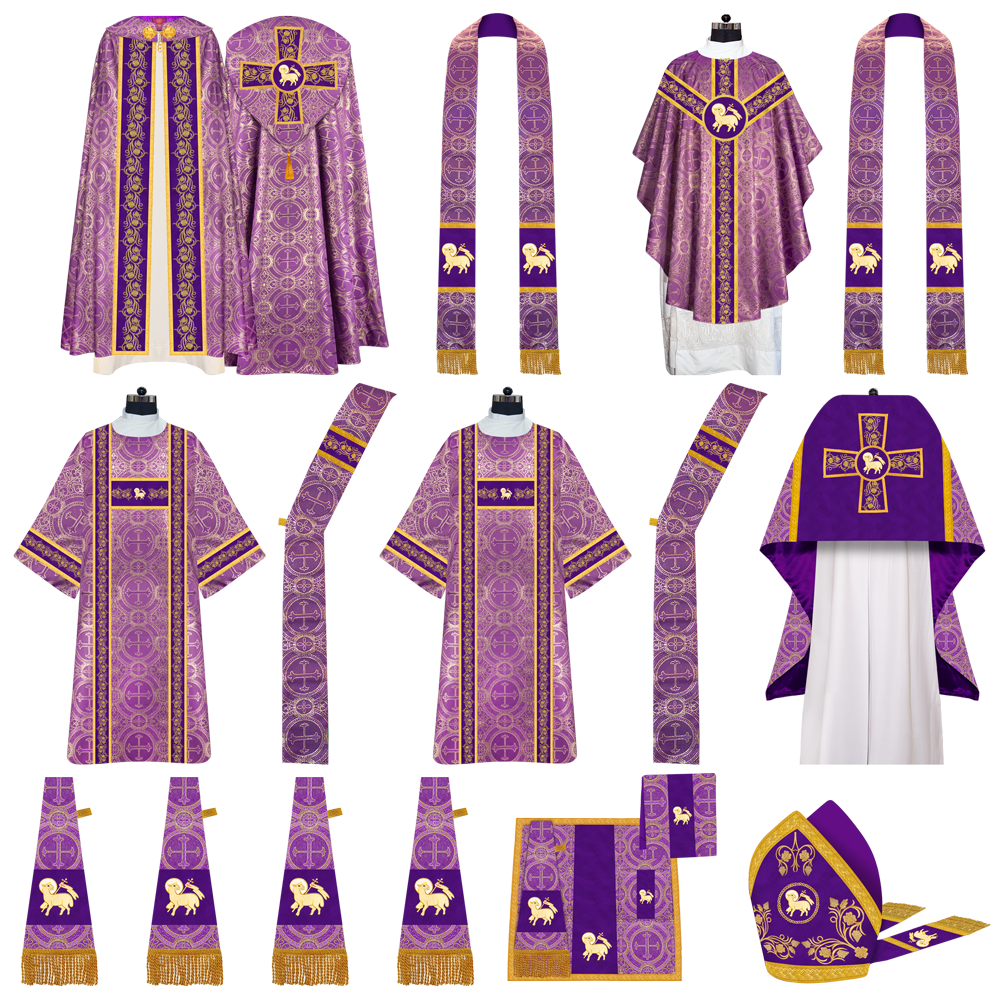 Gothic Highline Mass Set with Grapes Design