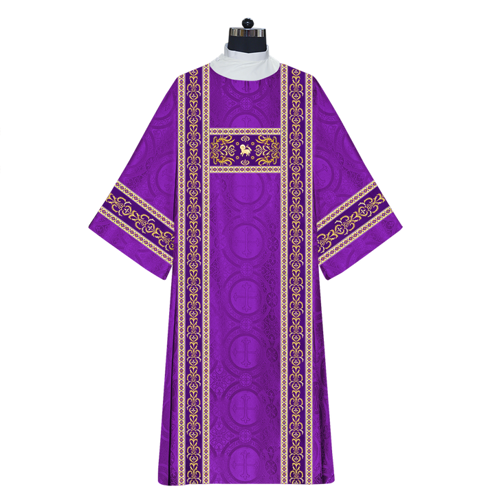 Dalmatics Vestments Enhanced With Woven Braids