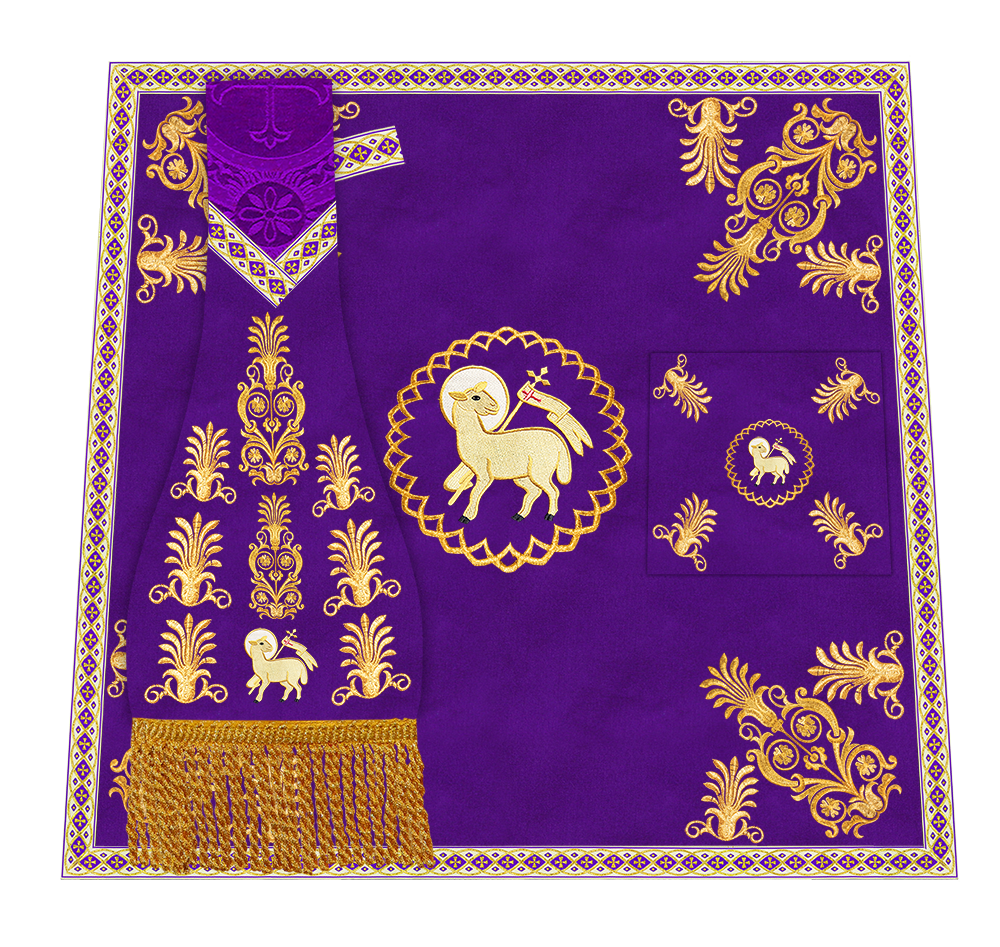 Embroidered Motif and Trims Mass set