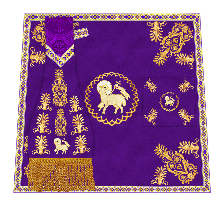 Embroidered Motif and Trims Mass set