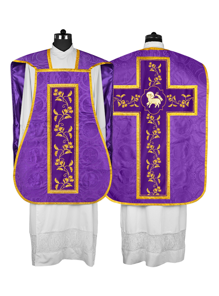 Fiddleback with Floral design